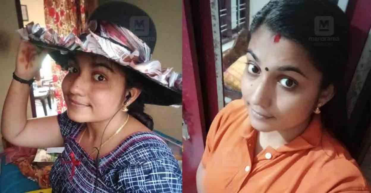 Greeshma (22), a second-year M A student, had spiked an Ayurvedic medicine with pesticide before giving it to Sharon (23) at her house on October 14. Photo: Manorama