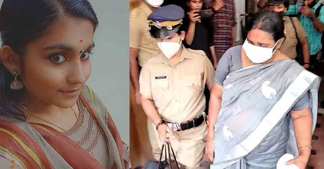 Greeshma, Her mother Sindhu