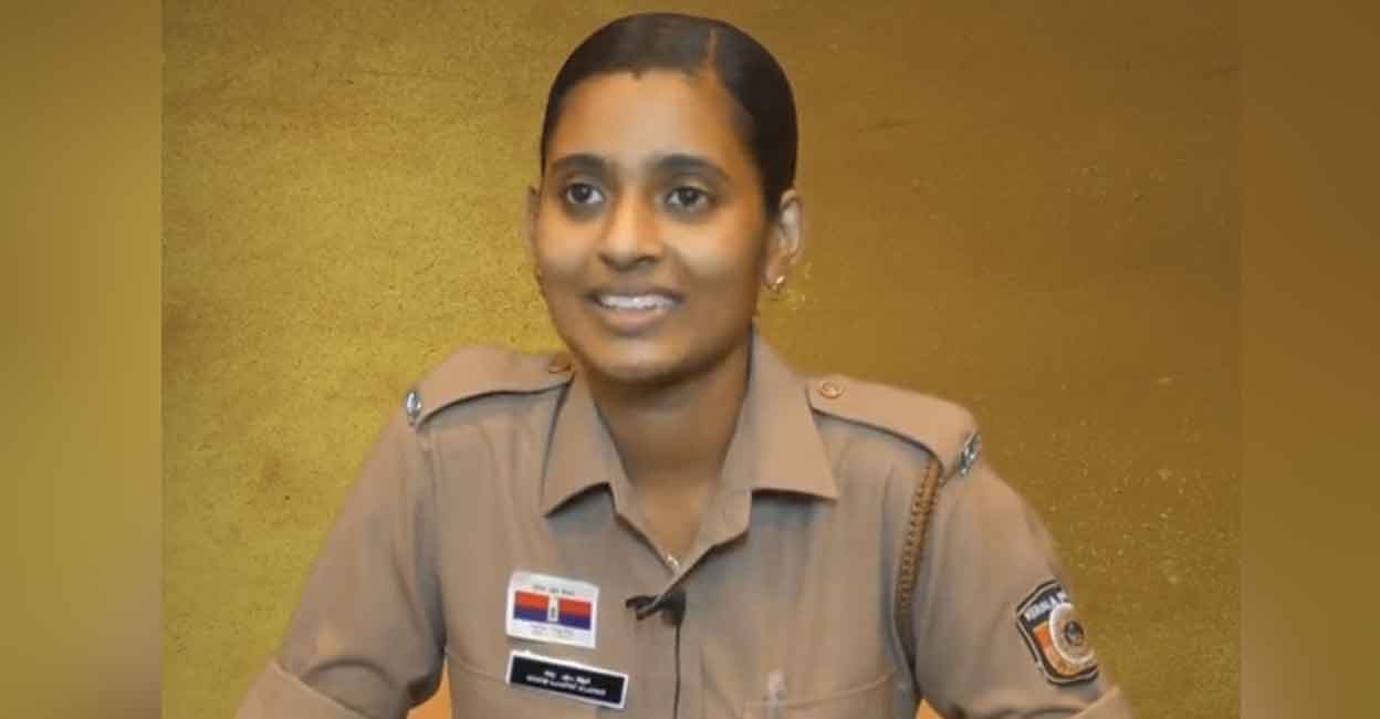 Ramya Civil Police Officer (CPO) M R Ramya. Photo: Twitter/Kerala Police