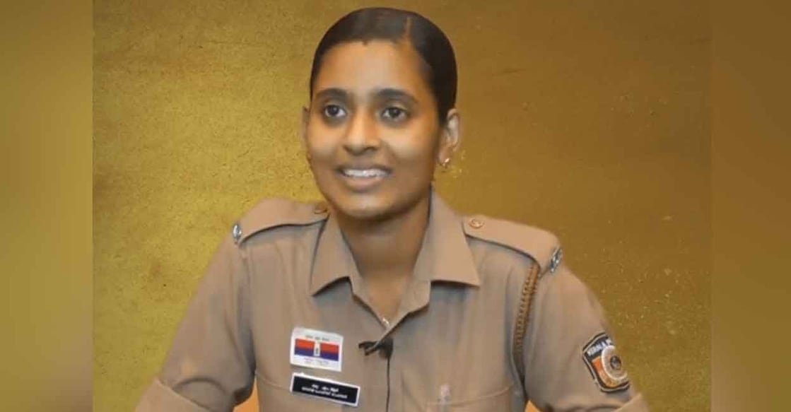  Civil Police Officer (CPO) M R Ramya. Photo: Twitter/Kerala Police