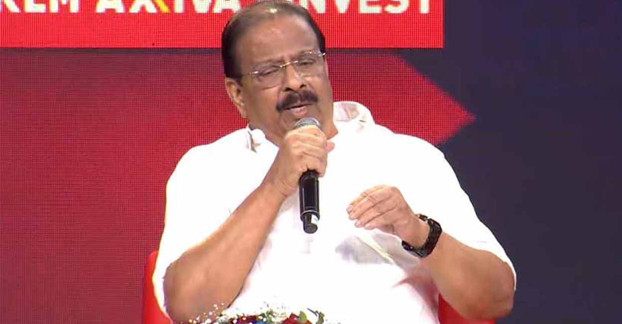 K Sudhakaran.