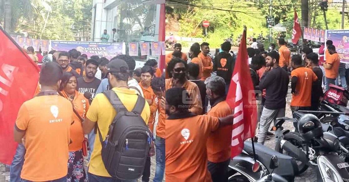 The workers have a 30-point charter of demands which includes the condition that those who work part-time should get a minimum of Rs 500 a day. Photo: Manorama