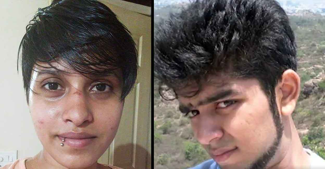 Shraddha Walkar (L), who was allegedly strangled by her live-in partner Aftab Amin Poonawala (R). Photos: PTI, IANS