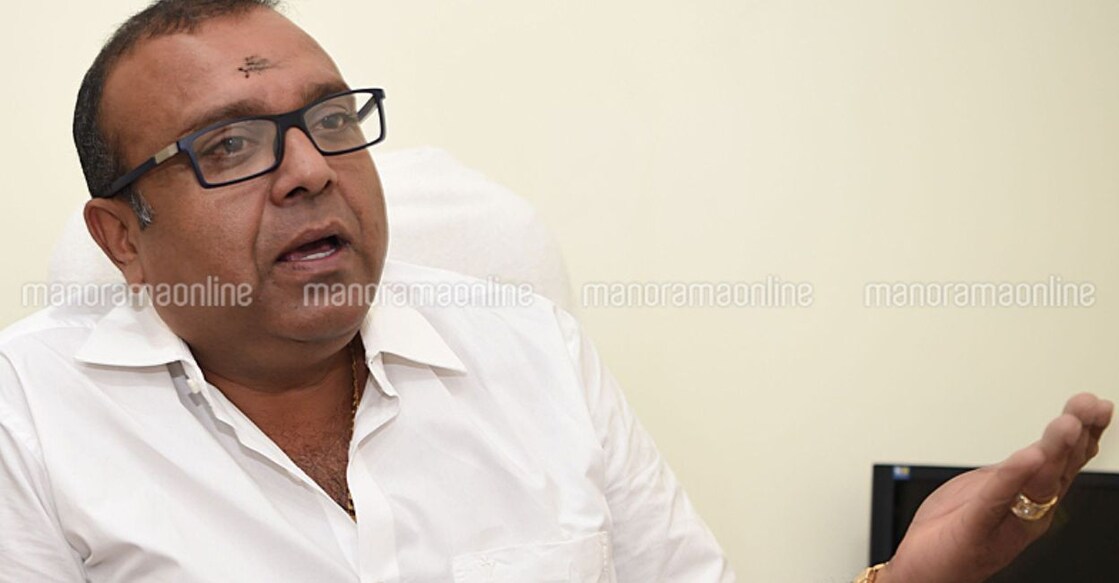 onmanorama article image - 1 Thushar is the leader of Bharat Dharma Jana Sena (BDJS), an ally of the Bharatiya Janata Party (BJP) in Kerala. Photo: Manorama Online.