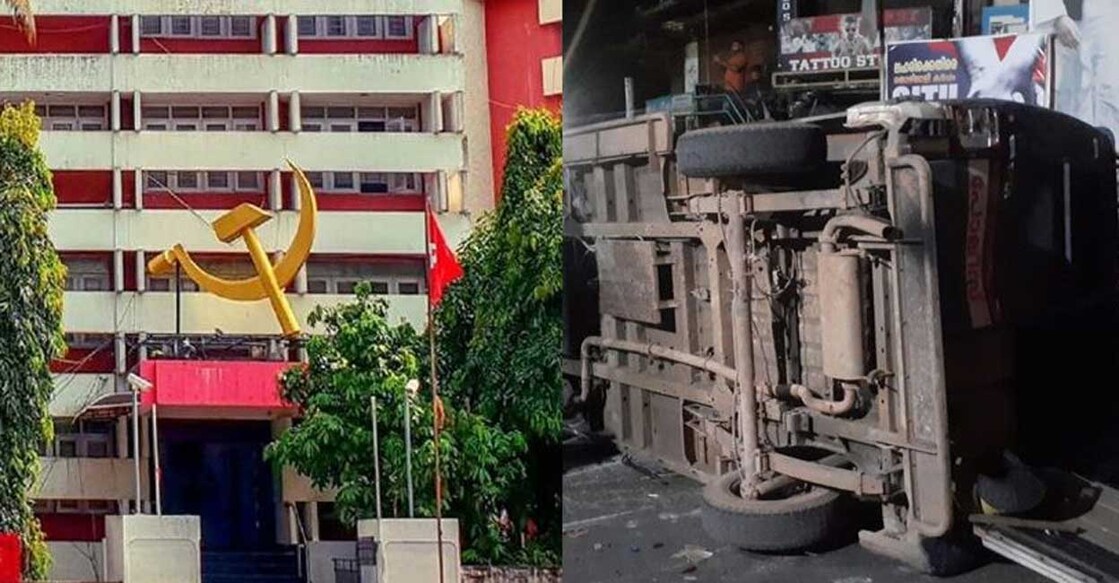 vizhinjam-clash-cpm The party has indirectly accused the Latin Church of using devious means to achieve its ends and wants the police to take action against those creating an atmosphere of terror along the coast. Photo: Manorama Online