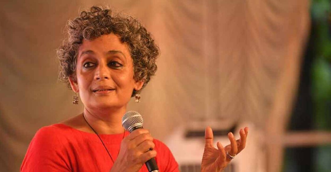 Arundhati Roy.