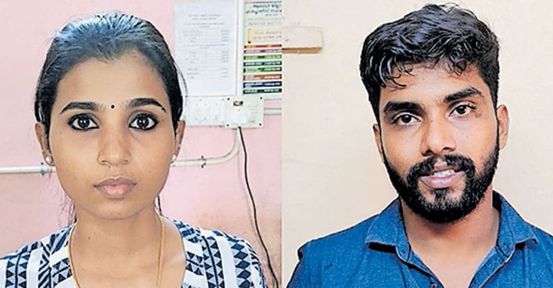 alappuzha-main Sreelekshmi and Bipin | Photo: Manorama