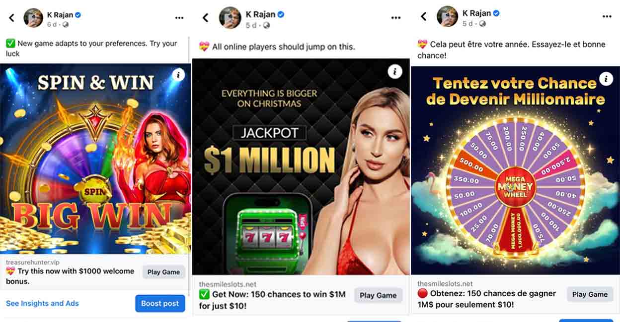 The hackers resorted to fraud by posting links to bogus lotteries and spurious drugs, as well as links that have software capable of extracting information on the FB pages. Photo: Facebook