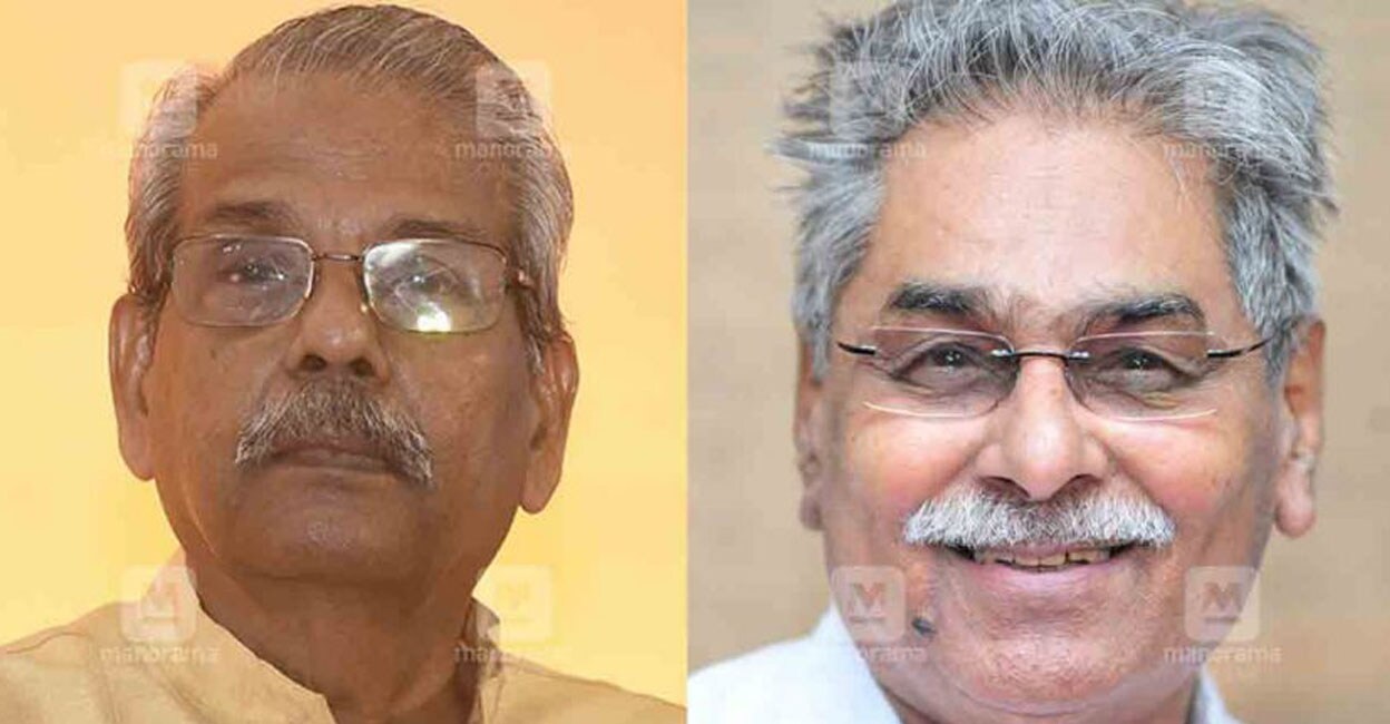 C Radhakrishnan and M Thomas Mathew | Photo: Manorama