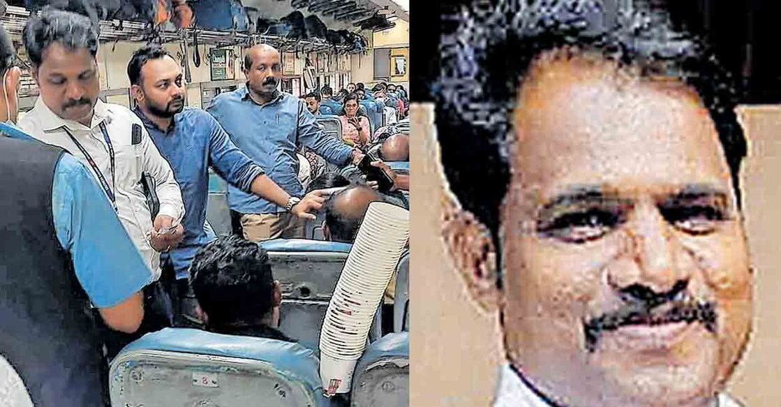 42-year-old Arun who underwent severe chest pain while traveling on the train was saved because of  timely intervention by TTE S Vinod Kumar. 