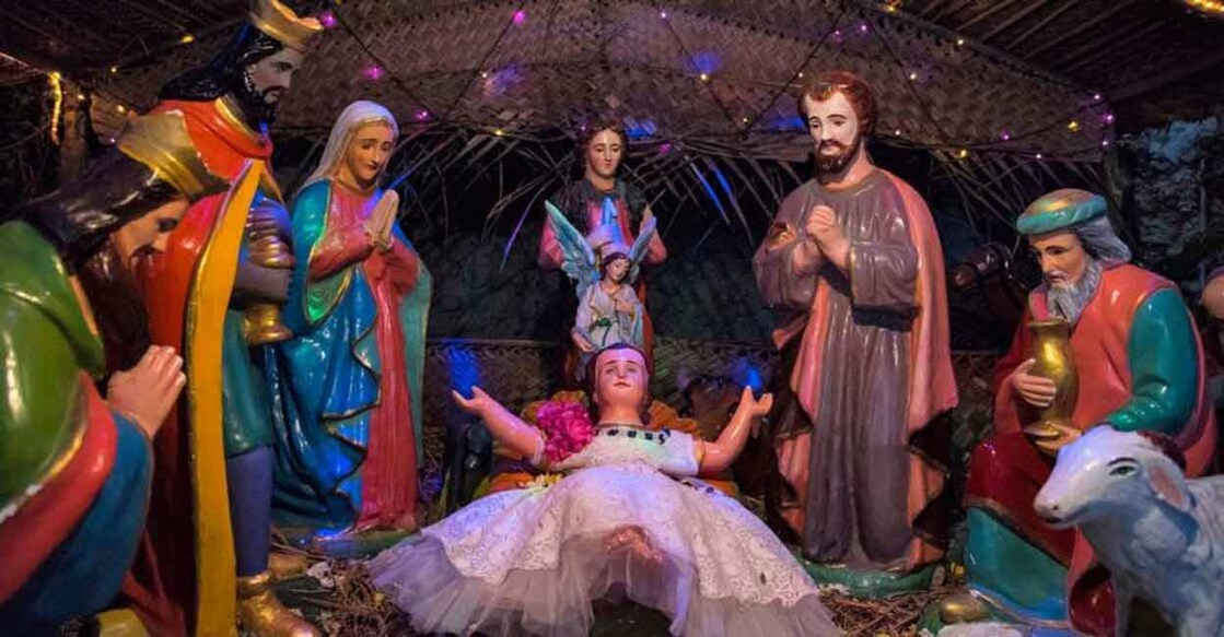 The representational image of a nativity scene traditionally arranged at churches during Christmas. File photo: Shutterstock