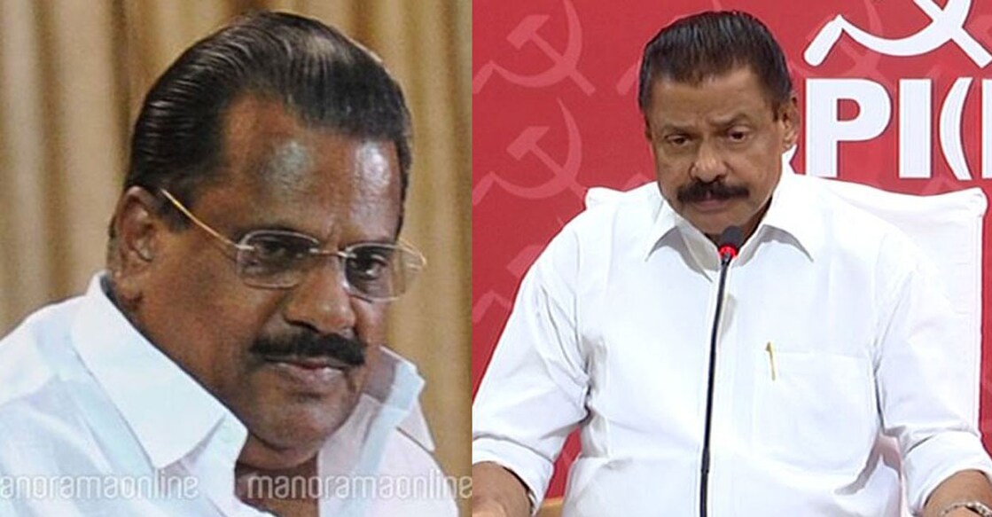 cpm-main E P Jayarajan and M V Govindan | Photo: File Images