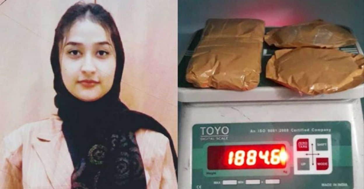 19-year-old female student arrested for trying to smuggle in gold worth ...