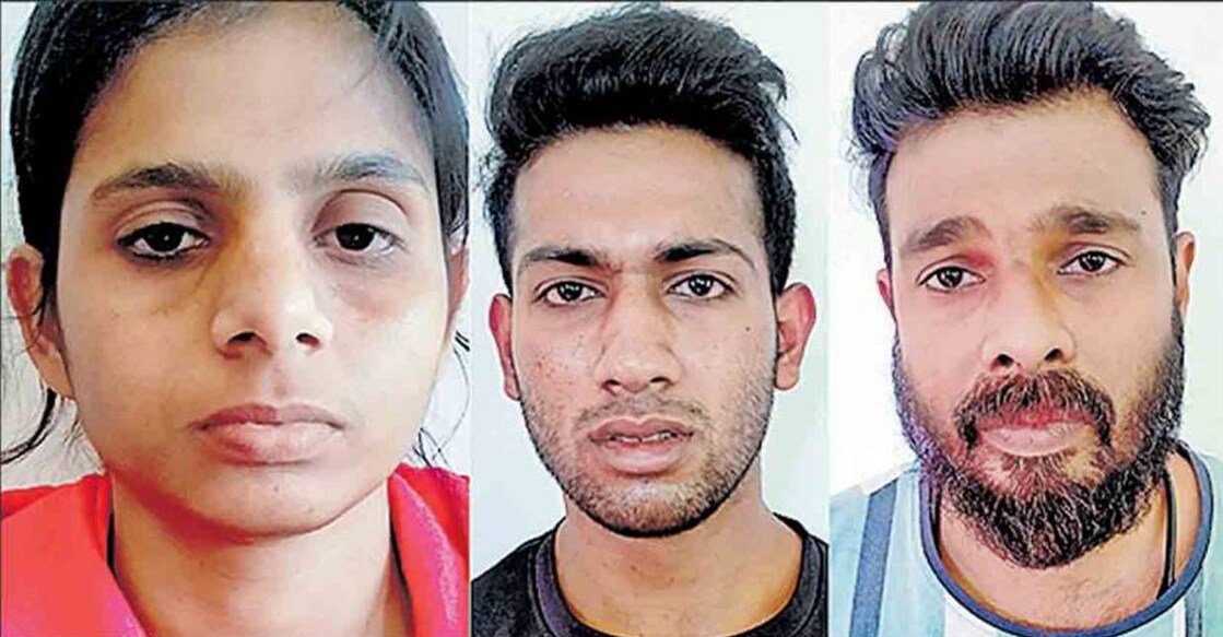 goldsmuggling Deena, Muhammad Sahad and Muhammad Jamnas | Photo: Manorama