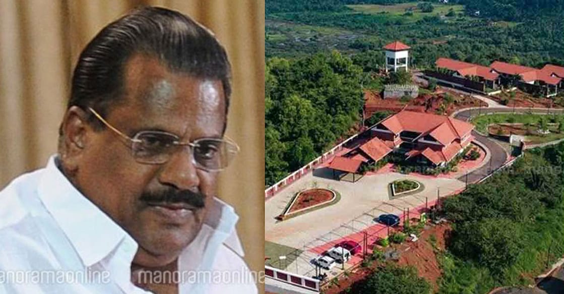 resort-jayarajan E P Jayarajan (left) and Vaidekam Resort (right) | Photo: File Images
