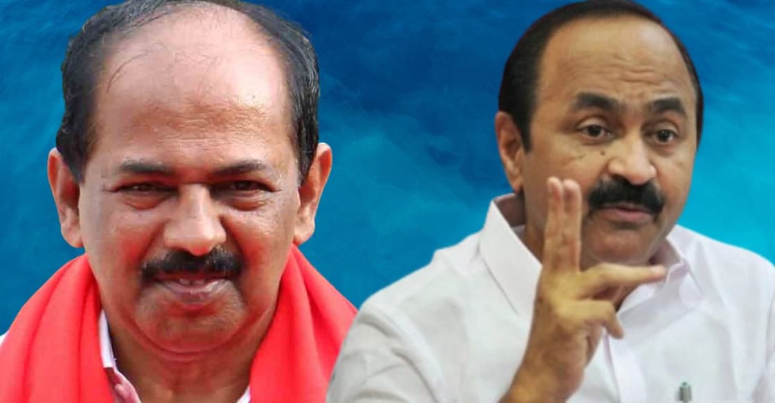anil-satheesan Minister GR Anil; Opposition Leader VD Satheesan. Design: Canva