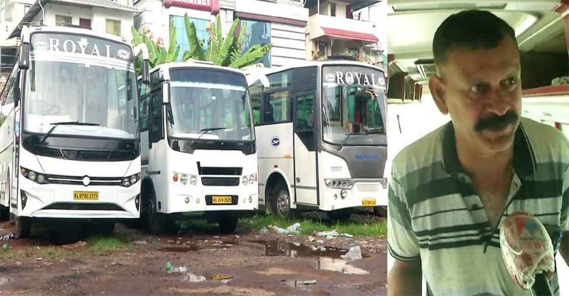 Royal Travels' buses. Photo: Manorama News