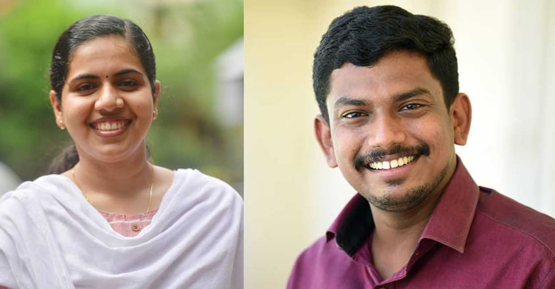 Thiruvananthapuram Corporation Mayor Arya Rajendran, Balussery MLA Sachin Dev