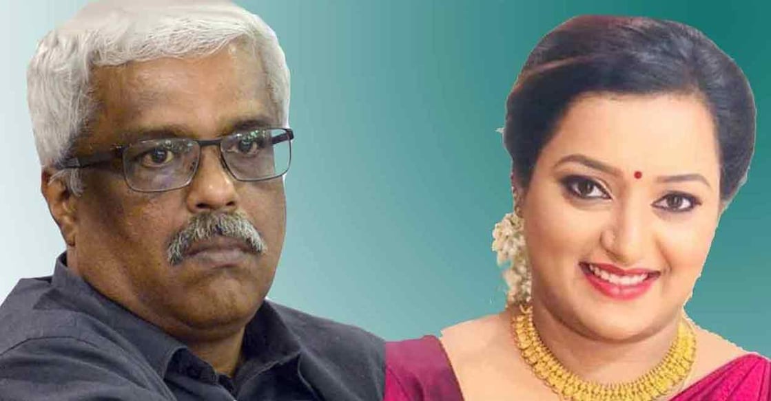M Sivasankar (left) and Swapna Suresh. 