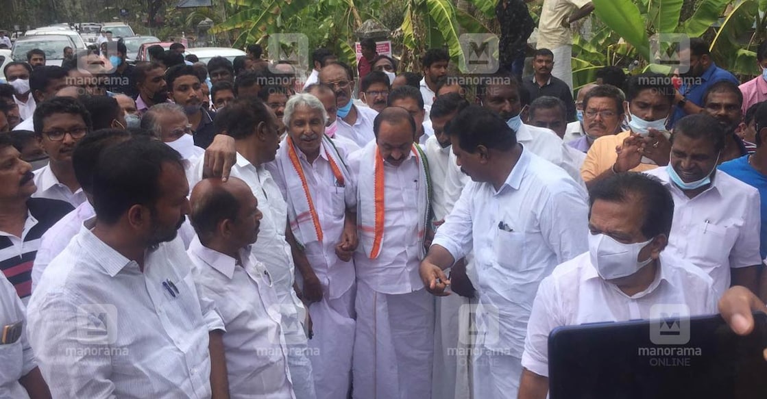 UDF leaders at Madappally.