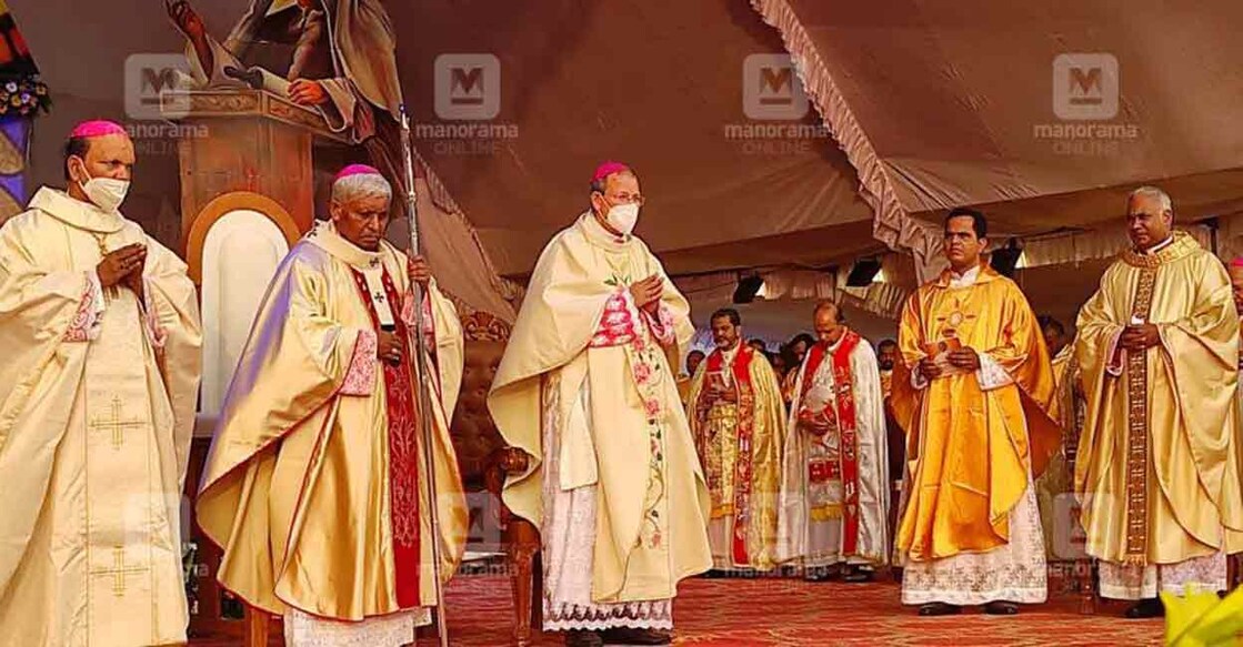 From the ordination ceremony of Msgr Thomas J Netto.