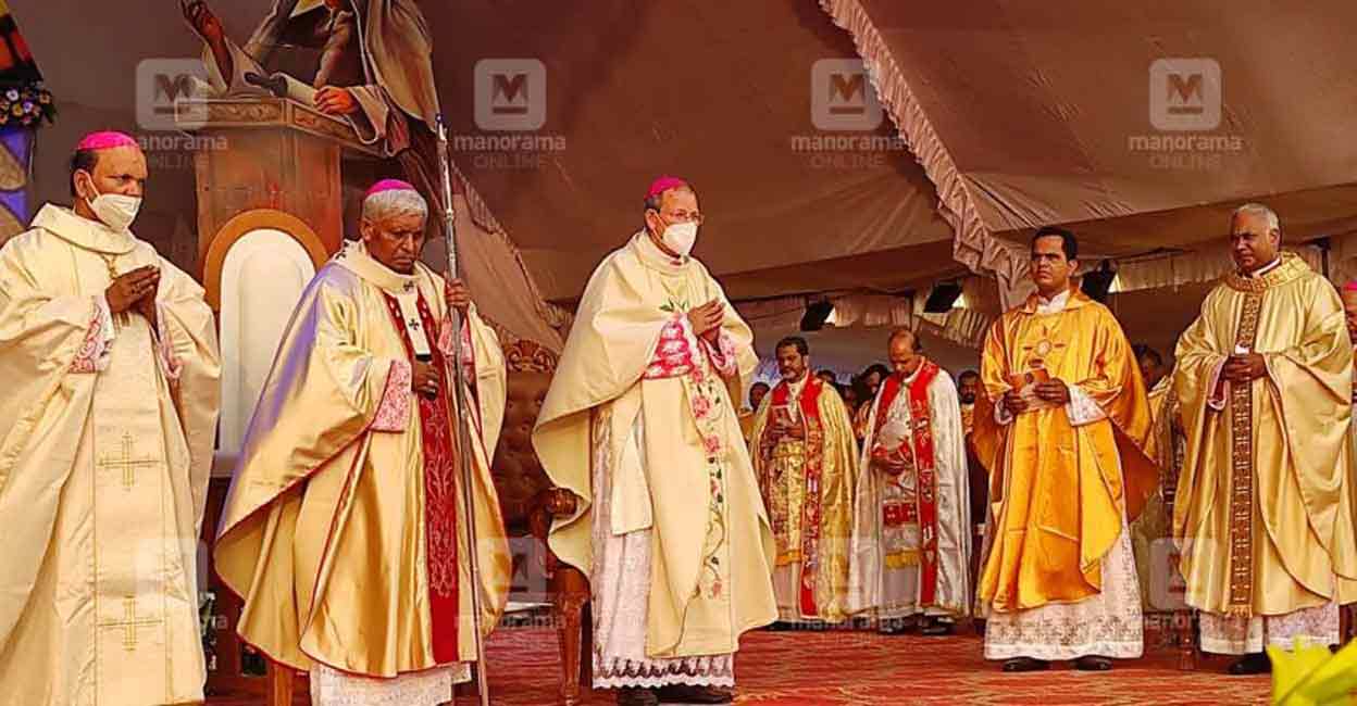 From the ordination ceremony of Msgr Thomas J Netto.