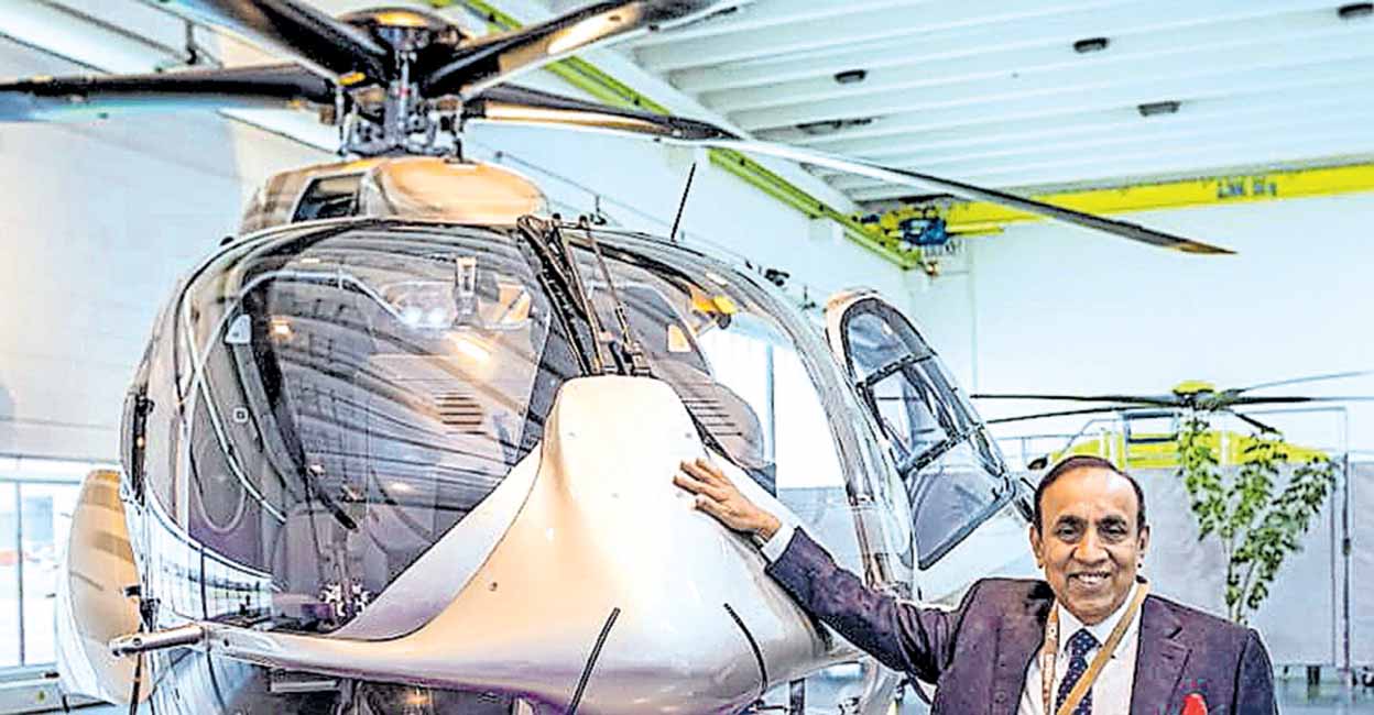 Ravi Pillai's RP Group procures Airbus H145 luxury chopper, first in India Ravi Pillai's RP Group procures Airbus H145 luxury chopper, first in India