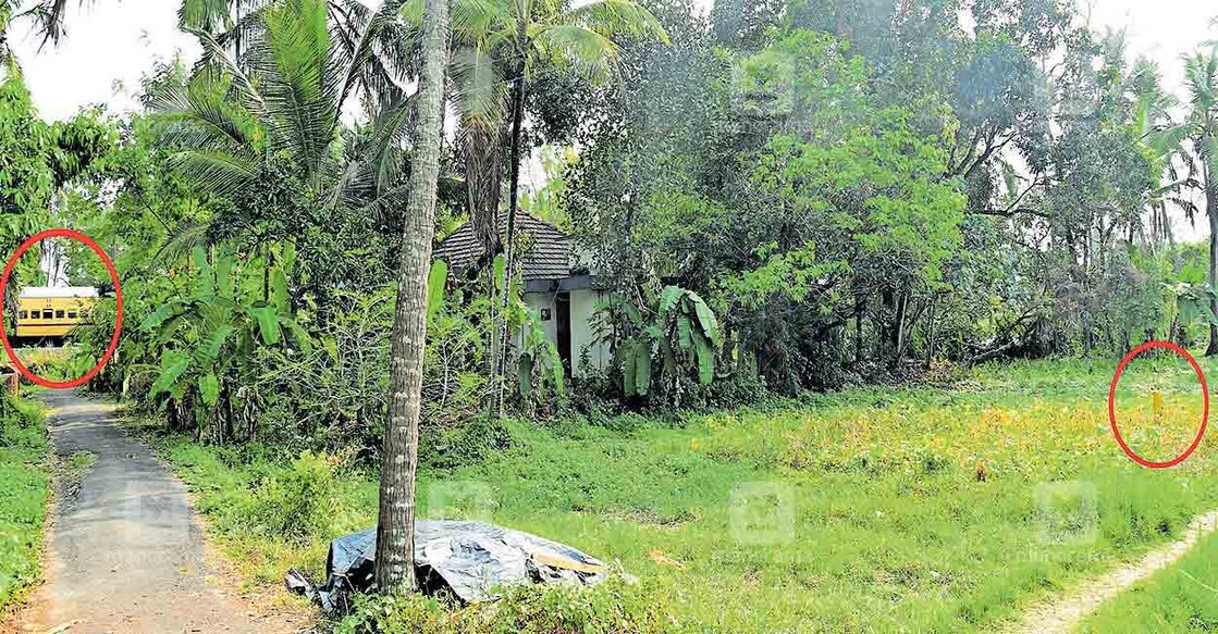 rail-land A land in Payyanur, sandwiched between Railway line and SilverLine. Photo: Manorama/Dhanesh Asokan