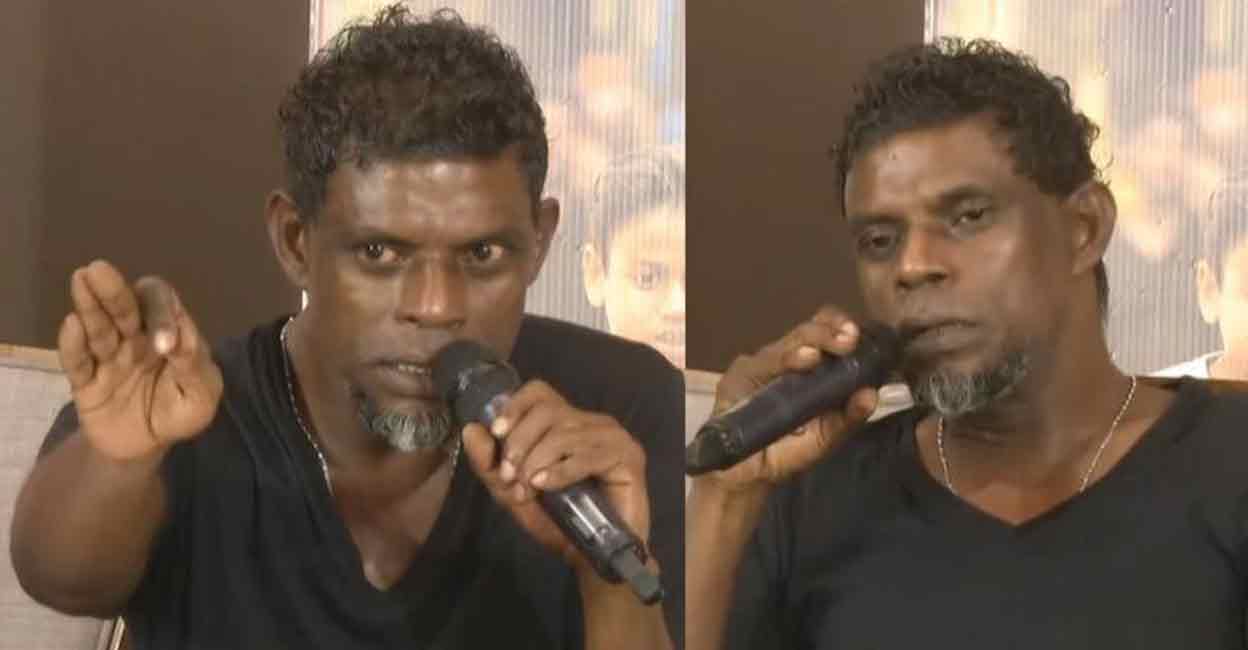 Actor Vinayakan.