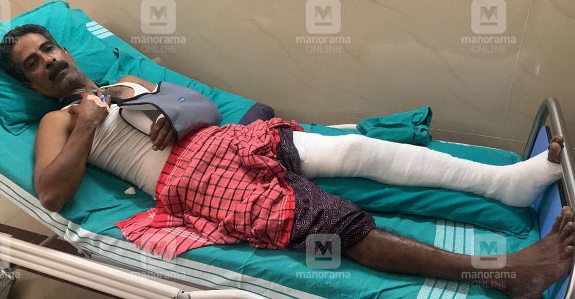 Joseph Vechoor at hospital