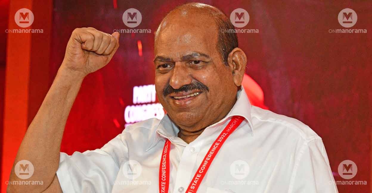 Kodiyeri CPM State Secretary Kodiyeri Balakrishnan. Photo: EV Sreekumar