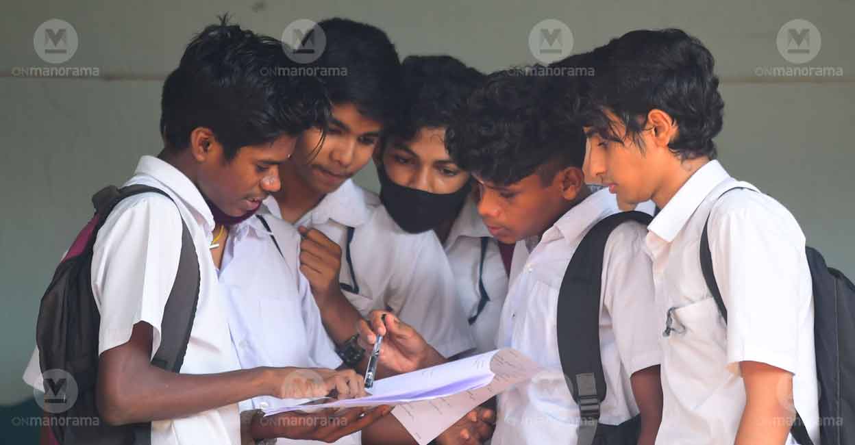Students revising lessons ahead of exams