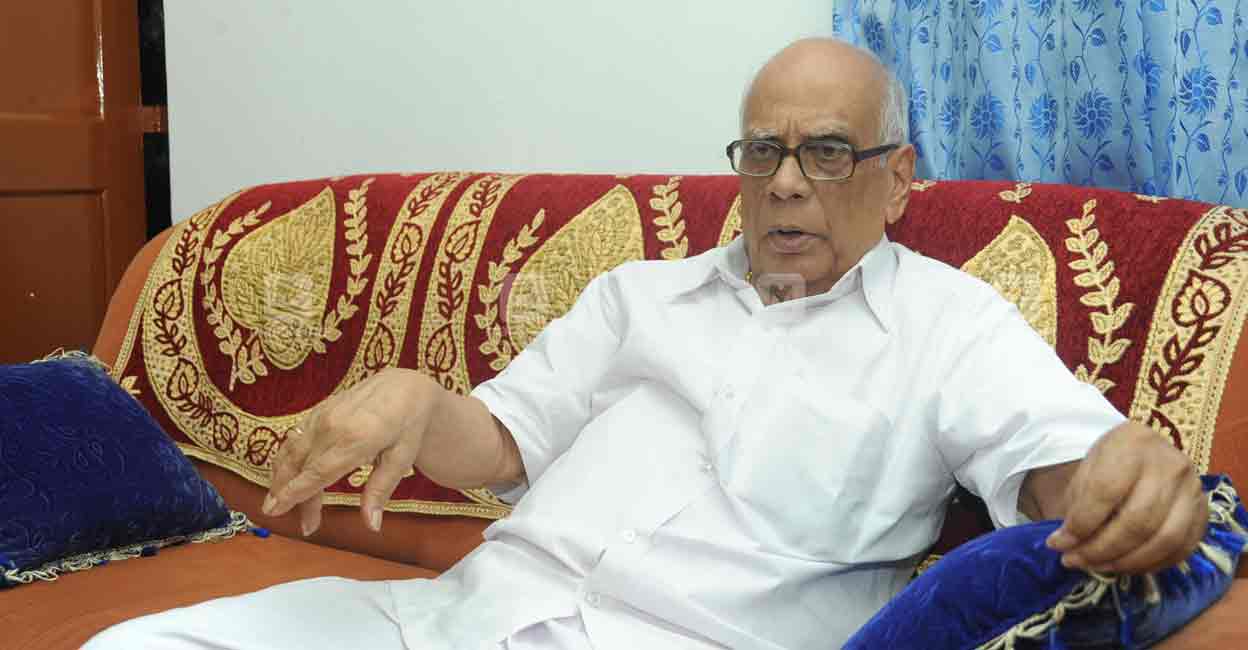 എം.പി.ഗോവിന്ദൻ നായർ. ചിത്രം: മനോരമ