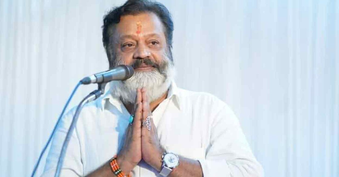 Suresh Gopi. Photo: Facebook/ @ActorSureshGopi