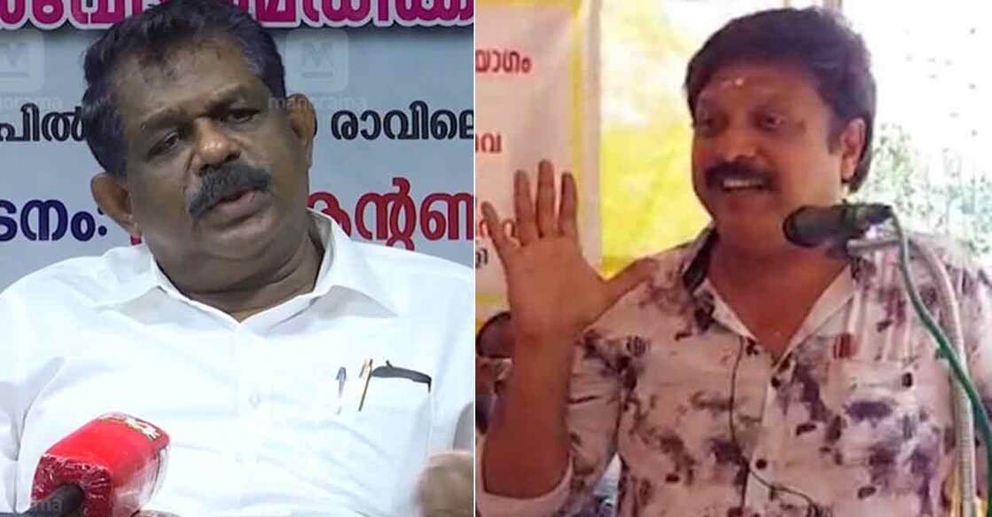 Antony Raju and KB Ganesh Kumar. Antony Raju and KB Ganesh Kumar.