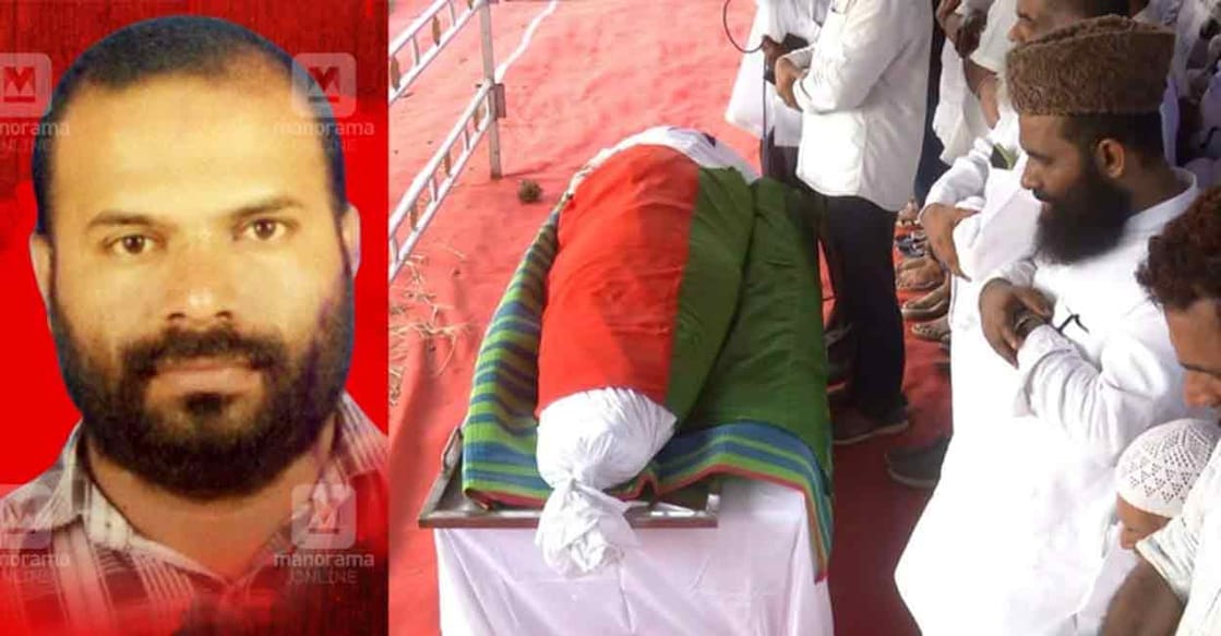 SDPI murder Subair's funeral was held at Elappully in Palakkad on Saturday.