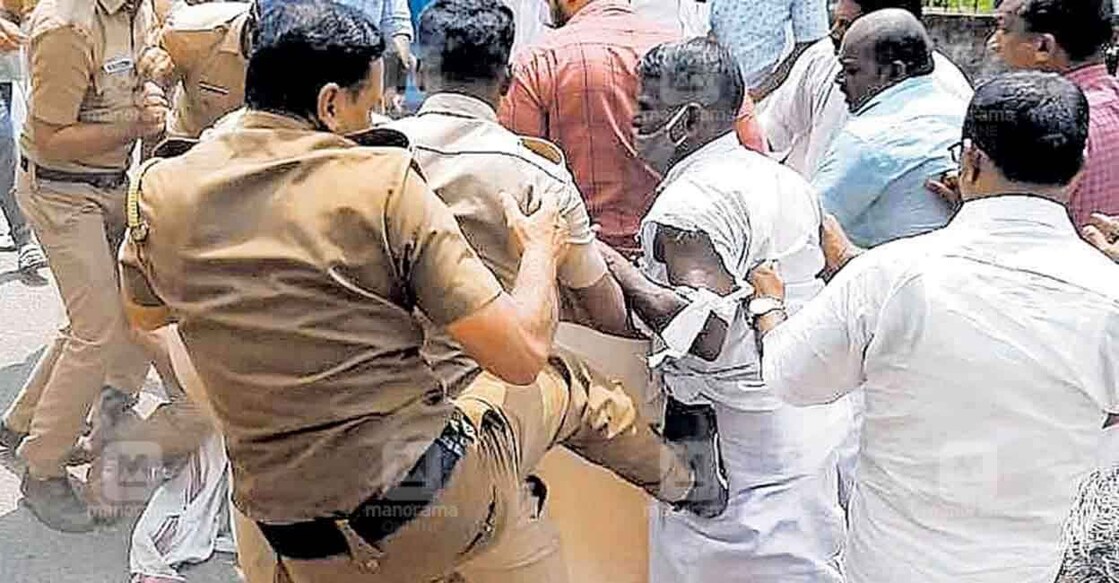 police-kick-silverline-protest