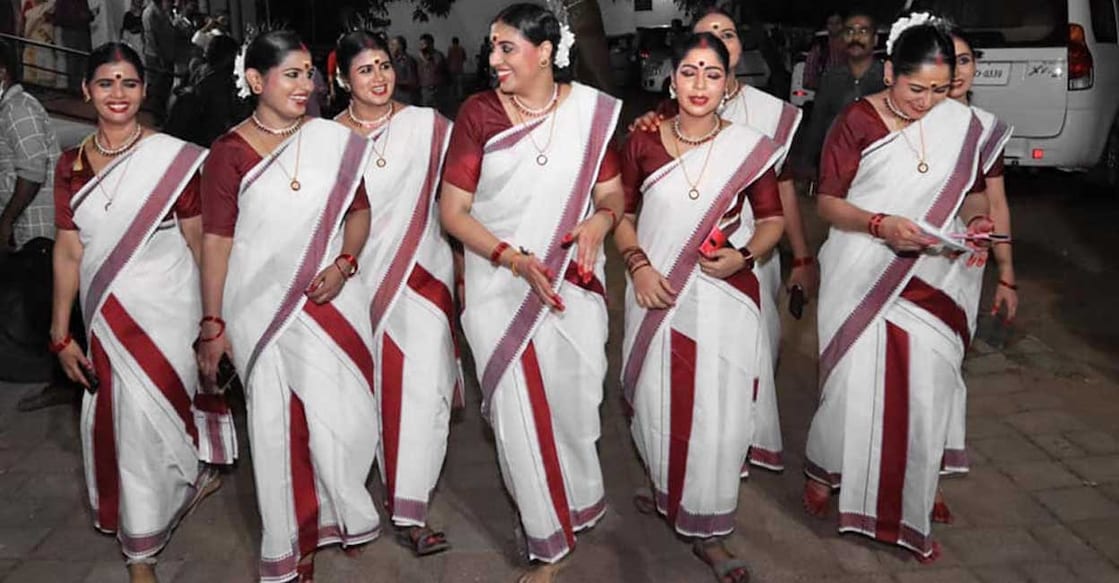 Thrissur Collector Haritha V Kumar dances to the tune of nostalgia at arts fest Thrissur Collector Haritha V Kumar dances to the tune of nostalgia at arts fest