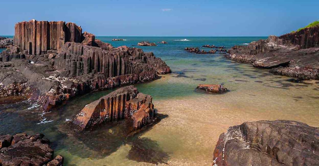 Malpe beach St Mary's Island at Malpe beach. Photo credit : Shutterstock.com