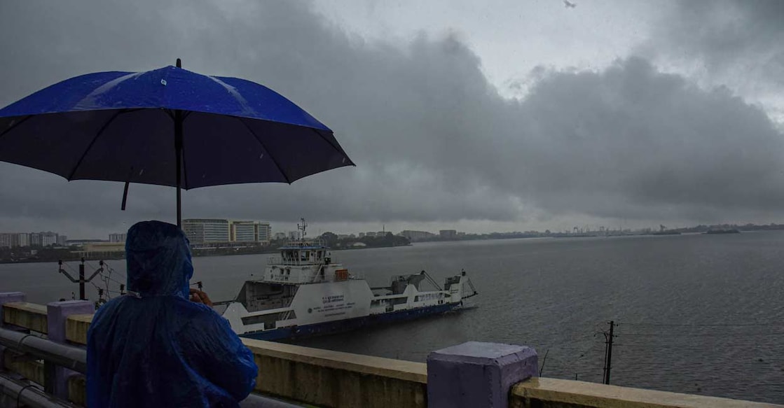 Dark clouds hover in the sky ahead of the upcoming monsoon season, in Kochi, May 17, 2022. File Photo: PTI