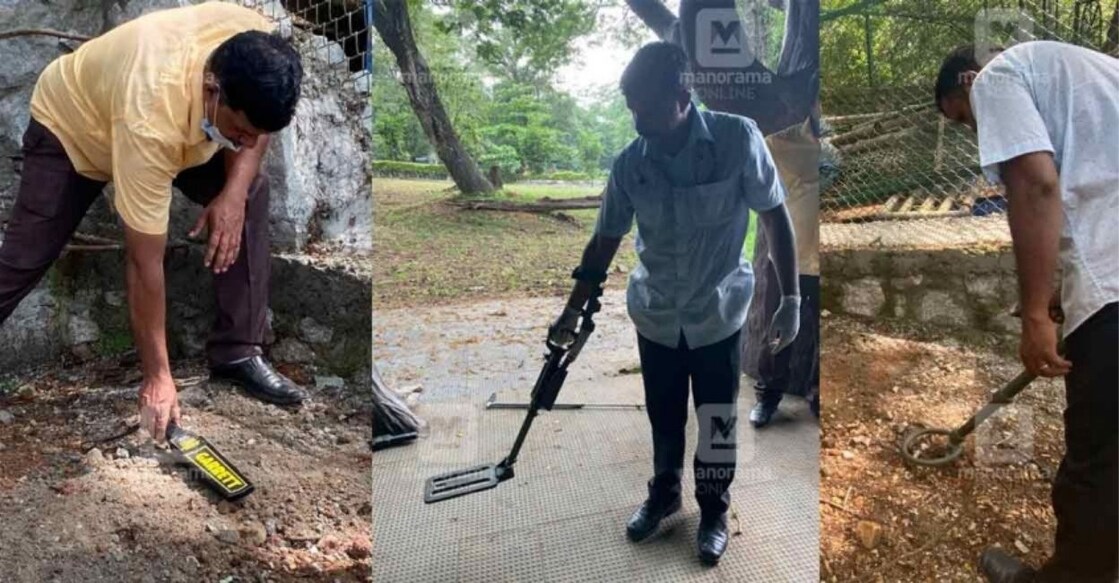 Deepa article image Bomb squad at Thiruvananthapuram zoo. Photo: Manorama Online
