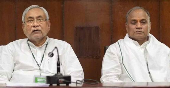 Nitish Kumar, RCP Singh Nitish Kumar, RCP Singh
