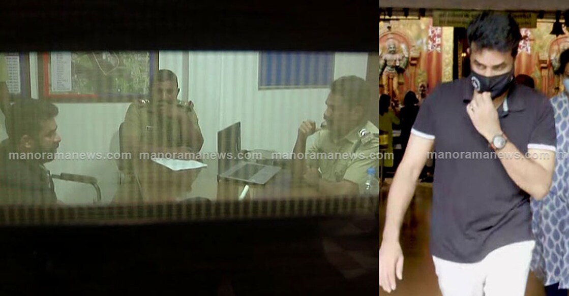 Vijay Babu was questioned at the Ernakulam South Police Station on Wednesday. 