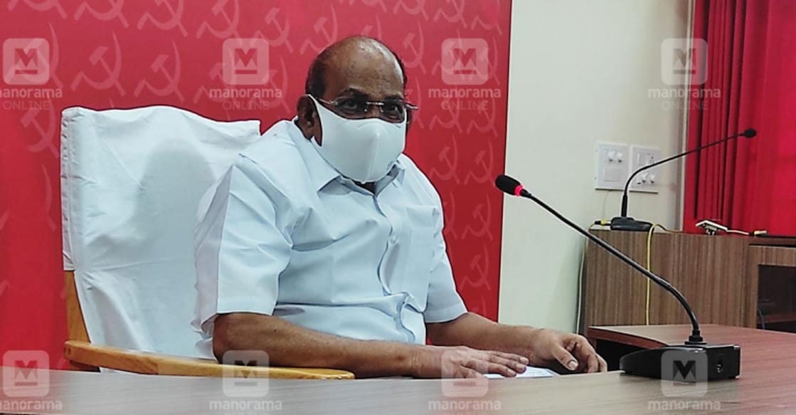 CPM state secretary Kodiyeri Balakrishnan.