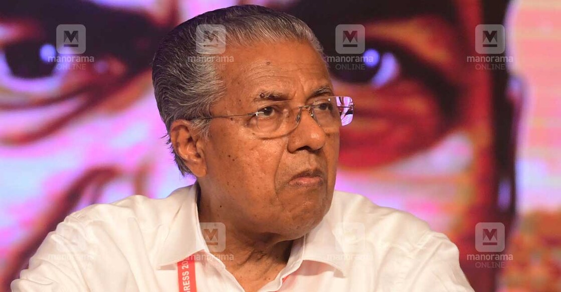 Chief Minister Pinarayi Vijayan. PHOTO: Manorama