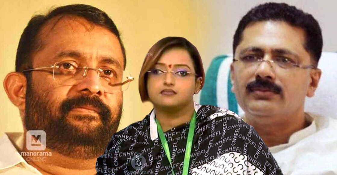 Sreeramakrishnan, Swapna Suresh and K T Jaleel. File Photo. 