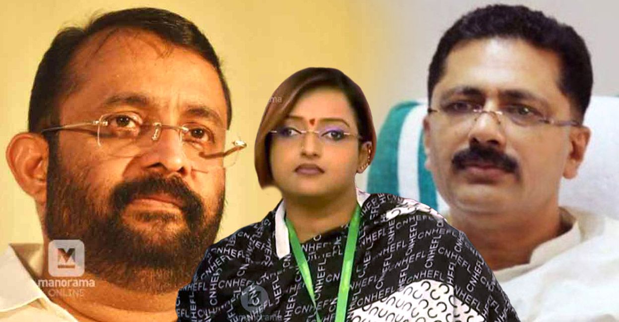 Sreeramakrishnan, Swapna Suresh and K T Jaleel. File Photo. 