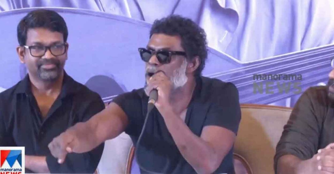 Vinayakan was addressing the press as part of promotional activities ahead of the release of his new movie 'Panthrandu'.