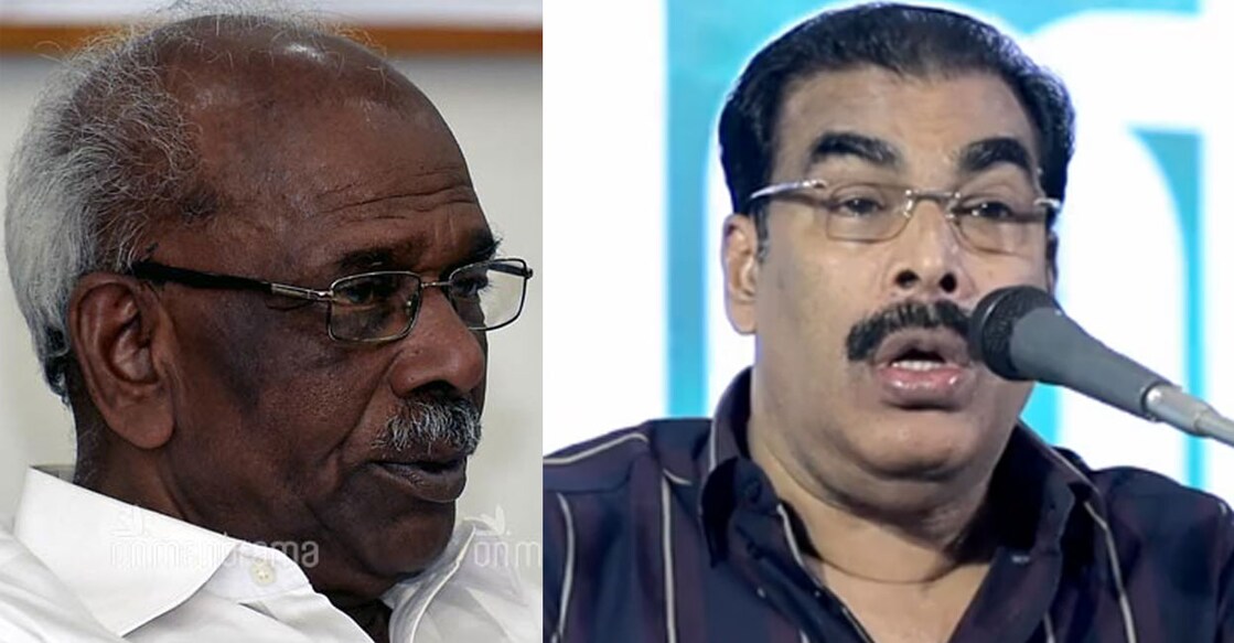 MM Mani and PK Basheer.