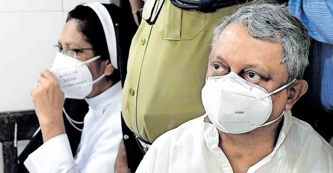 Sister Sephy and Fr Thomas Kottoor. File photo: Manorama